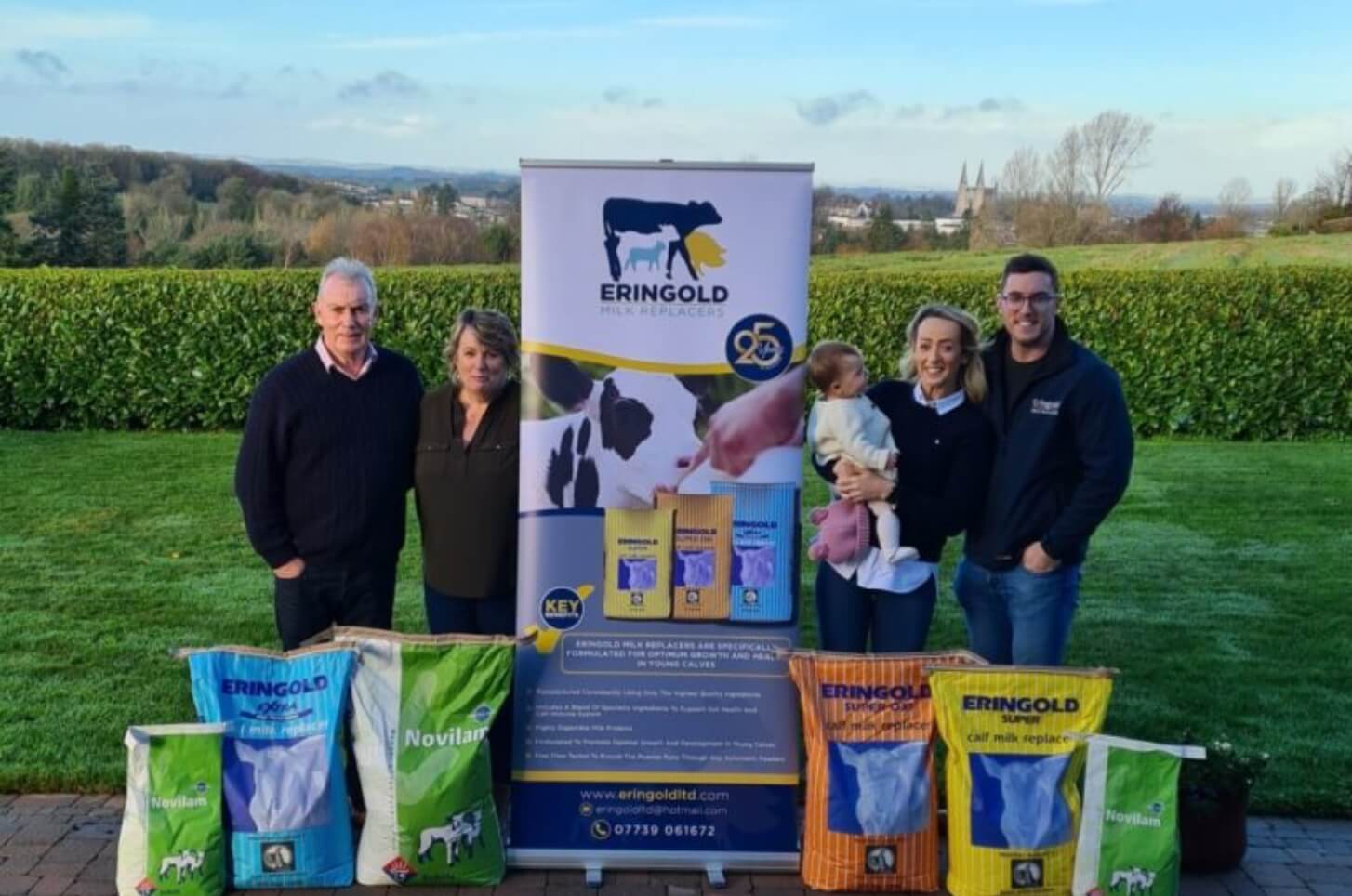 family business in ireland manufacturing Milk Replacers for farmers